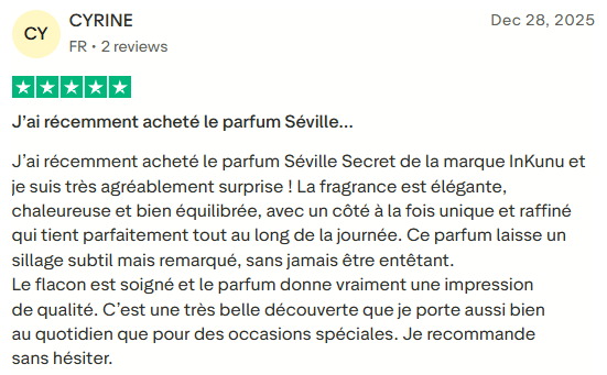 Avis client INKUNU